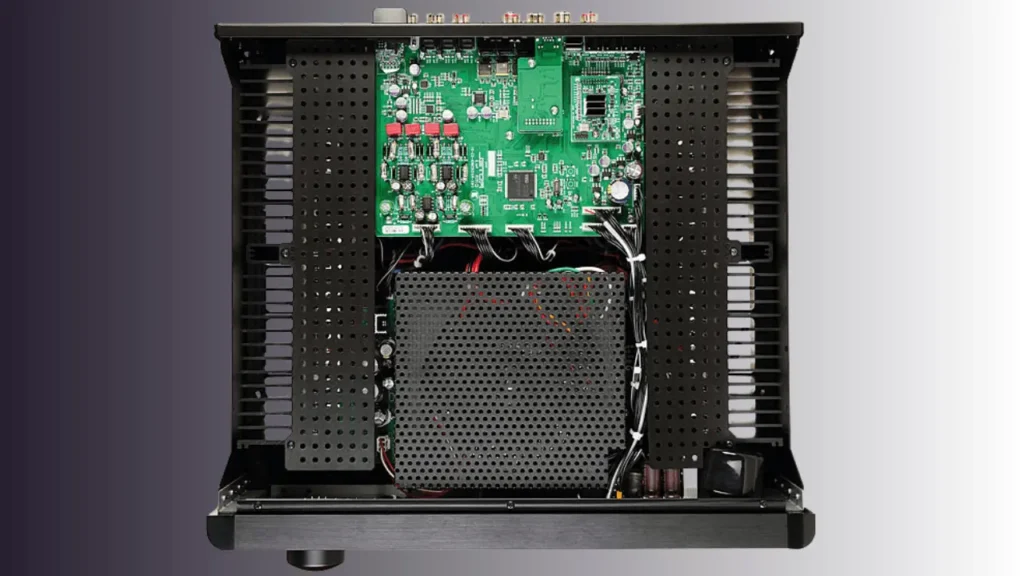 Closer Look of Rotel RA-1592MKII DAC Chip