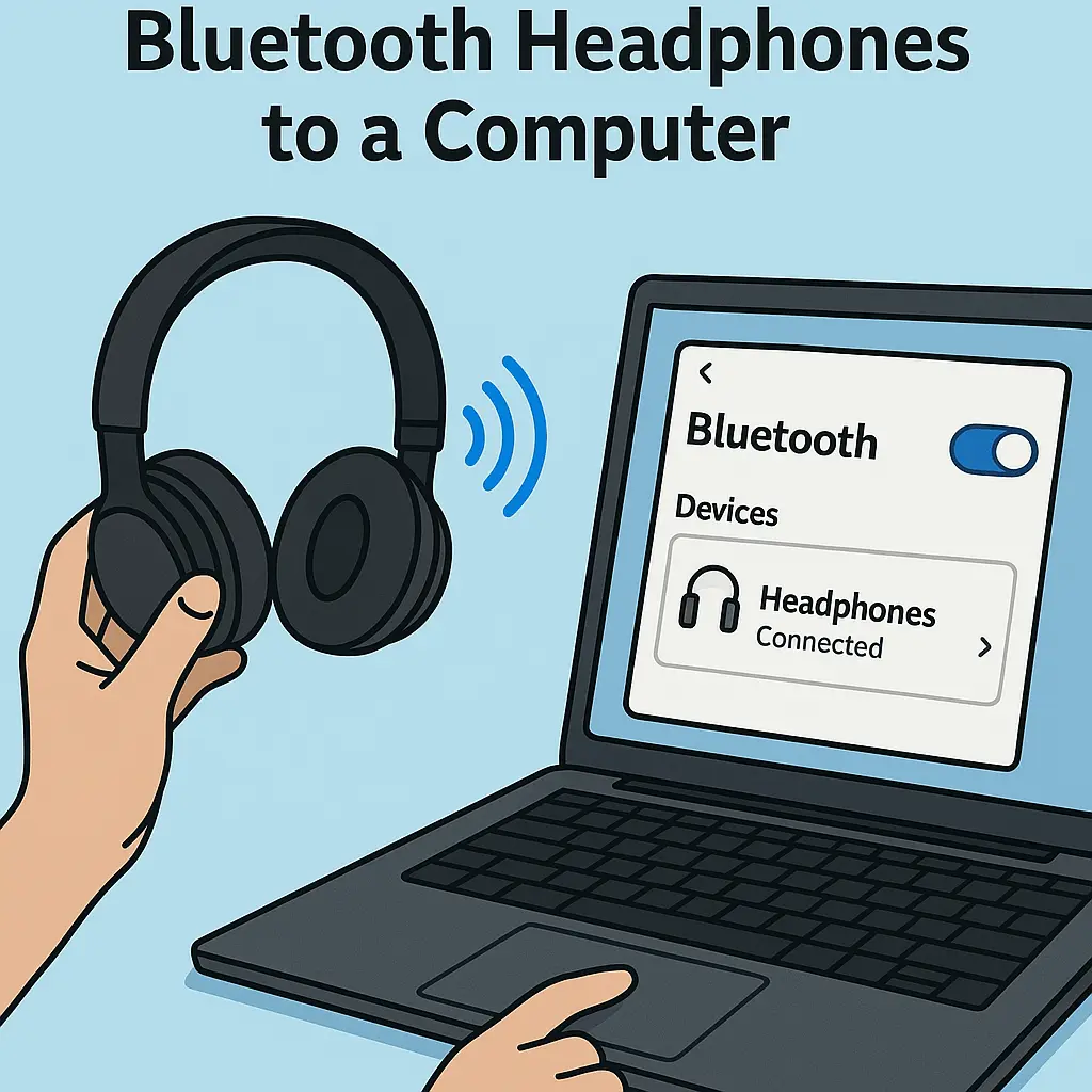 How to Pair Your Bluetooth Headphones with Your Computer!